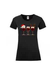 PAULGOS Женская футболка, The Wine Women in Black