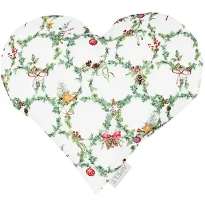 Декоративная подушка 3606 Apelt, Grün/weiß + bedruckt