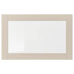 Фронтальная часть двери/ящика, светло-серый/бежевый, 60x38 см, SINDVIK IKEA
