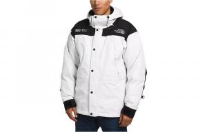 Куртка мужская уличная черная/белая The North Face, черный/белый