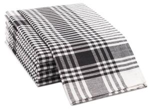 Кухонное полотенце Zollner 00000438 5er-Set, черный