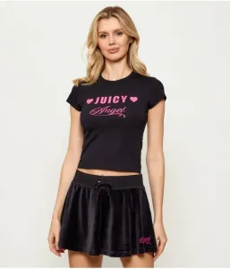 Футболка ANGEL cropped fit Juicy Couture, черный
