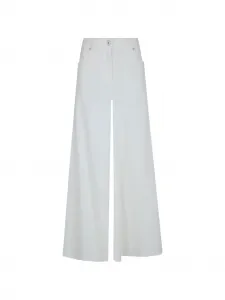 Джинсы клеш Brunello Cucinelli, белый