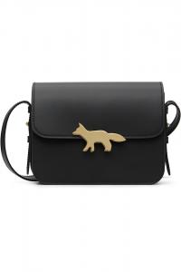 Большая сумка Эди Maison Kitsuné, черный