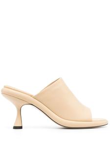Wandler мюли на каблуке, желтый