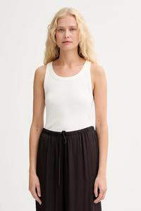 Хлопковый топ Marc O'Polo, бежевый