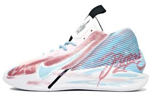 Nike Высокие баскетбольные кроссовки G.T. Jump Academy устойчивые к истиранию унисекс Blue Pink