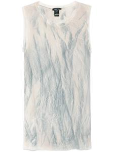 Майка Avant Toi с мраморным узором, нейтральный