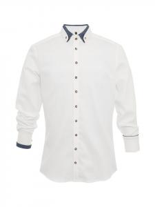 Рубашка 420006-3536 в бело-синем цвете Gipfelstürmer