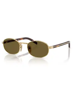 Женские маленькие солнцезащитные очки, PR B53S PRADA, золотой
