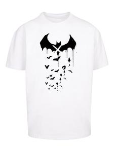 Футболка F4NT4STIC DC Comics Batman Arkham Bats X Drip, белый