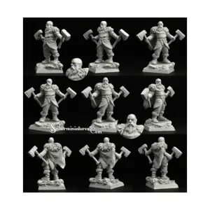 Викинг №1, Historical Miniatures - Vikings (28mm) (Scibor Monstrous Miniatures)