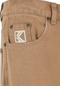 Джинсы прямого кроя CARPENTER  Karl Kani, песочный