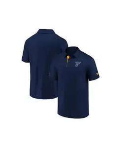 Мужская футболка-поло St. Louis Blues для раздевалки Majestic