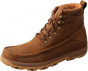 Мужские мокасины Twisted X 15 см для вождения, походные, Distressed Saddle