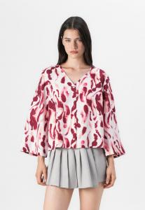 Блуза YAS YASNENO SHIRT , Strawberry Cream/Light Pink