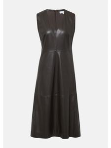 Платье 8940_темно-коричневое comma