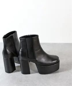 Ботинки челси на платформе 1571 Lovehunter, цвет Black Pu