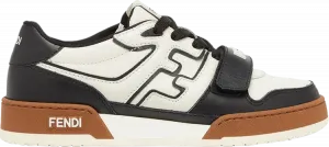 Кроссовки Fendi Wmns Match 'White Black Brown', белый
