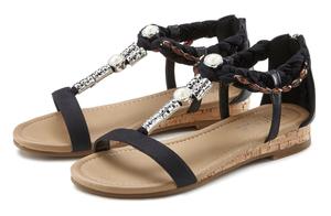 Сандалии LASCANA Sandale, черный