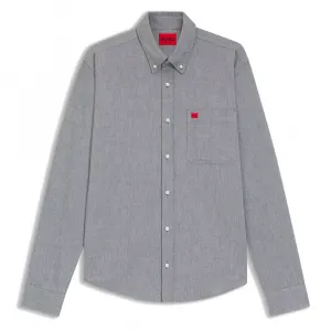 Рубашка HUGO Evito 10206255 04, серый