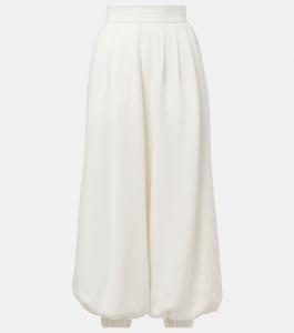 Широкие шелковые брюки Cady Couture Valentino, Avario