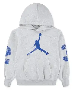 Толстовка с капюшоном MJ MVP для мальчика Jordan, серый