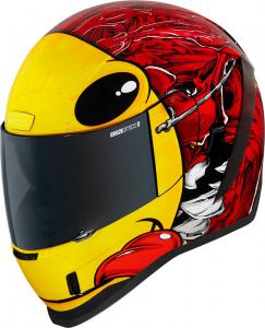 Шлем Icon airform brozak mips, Red/Yellow