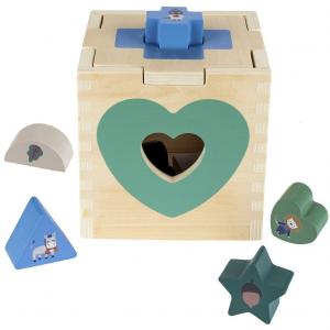 Деревянная игрушка Lupilu 427271 Зеленый кубик