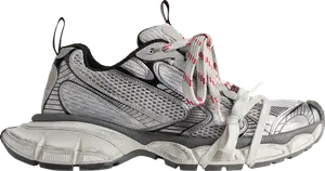 Кроссовки Balenciaga 3XL Sneaker 'Worn-Out - Grey White', серый