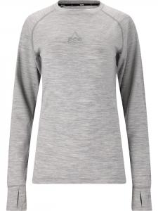 Футболка SOS Langarmshirt Nuuk, цвет 1005 Light Grey Melange