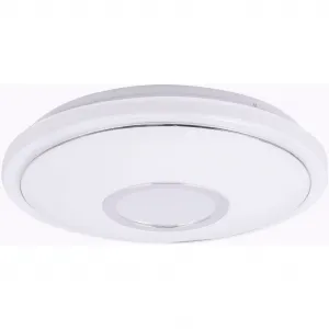 Потолочный светильник LED CONNOR LED-модуль 1 шт., теплый белый - холодный белый, потолочная лампа для гостиной, спальни, столовой Globo Lighting, белый