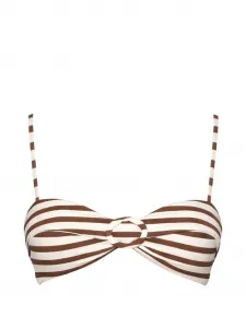 Топ-бикини в полоску Alouette Cult Gaia, бежевый