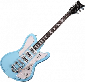 Электрогитара Schecter Ultra-III в винтажном синем цвете