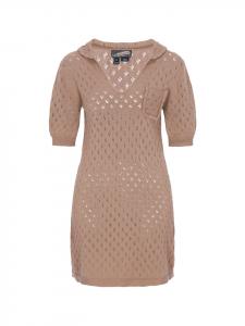 DreiMaster Женское платье цвета таупе
