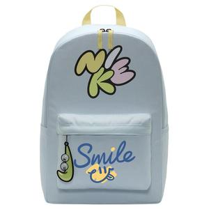 Nike Тканевый рюкзак женский ледниково-голубой и нежно-желтый и светло-лимонный, Smile