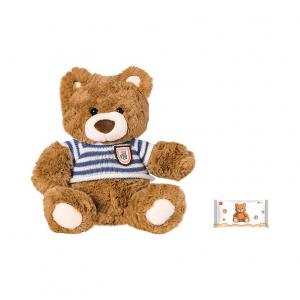 MINISO Jifort Bear Collection, милый сидящий коричневый медведь мягкая плюшевая игрушка плюшевая кукла высота 26cm