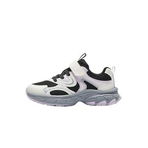 Низкие детские кроссовки для повседневной жизни Antakids, черный/слоновая кость/белый/фиолетовый