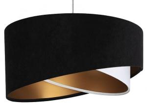Подвесной светильник BPSKoncept Galaxy Velour 50 cm, 50x23x93 см цвет schwarz/gold/weiß