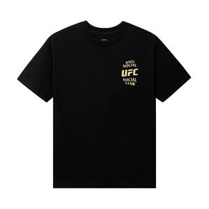 Одноименная футболка Anti Social Social Club x UFC Черная