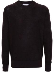 D4.0 свитер с узором, коричневый