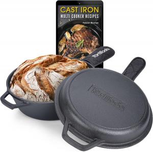 Сковорода чугунная Tortillada, 25 см, черный