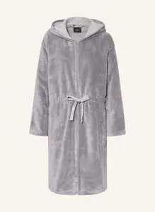 Женский халат с капюшоном Cawö, серый