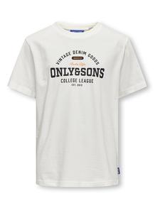 Only&Sons Белая футболка "Ленни"