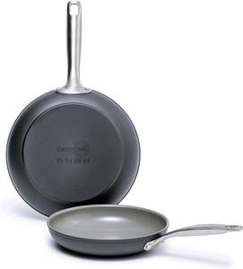 Набор сковород GreenPan Chatham Hard Anodized Healthy Ceramic Antistick, 20/25 см, серый