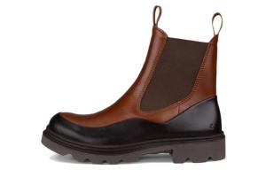 Ботинки Челси женские коричневые Ecco