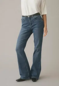 Джинсы kaforest hw 1slim fit stretch jeans bootcut jeans Kaffe, Medium Blue Denim