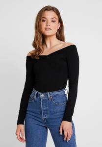 Рубашка с длинным рукавом Pieces, черный