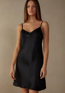 Ночная рубашка с v-образным вырезом Intimissimi, Black