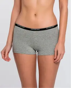 Хлопковые кюлоты с резинкой Punto Blanco, серый